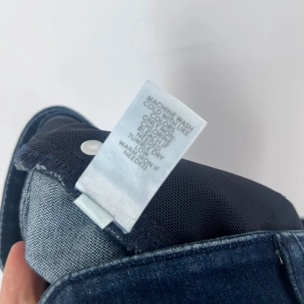 J Jill Denim‎ Premium Flex High Rise Legging Denim Jeans Size 8 Non Destructed